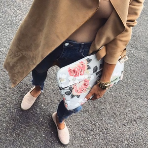 Canvaslife Briefcase Laptop Kott 15-16'' - valge/roosa