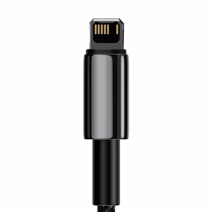 Baseus Tungsten Kuldne Cable USB to iP 2.4A 2m (must)