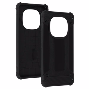 Armor Carbon Ümbris jaoks Xiaomi Redmi Note 14 Pro 4G Must