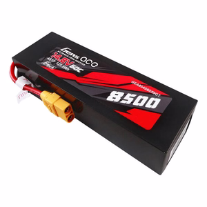 Gens Ace G-Tech 8500 mAh 14,8 V 60C 4S1P LiPo aku, polükarbonaadist korpus ja XT90-pistikuga