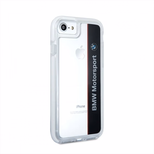 BMW Motorcase ümbris iPhone 7 / 8 / SE 2020 / SE 2022 jaoks - Läbipaistev must