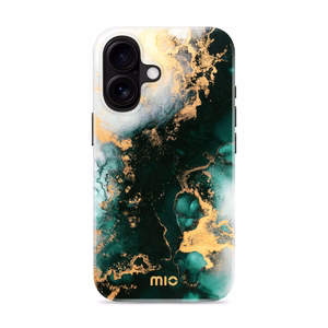 MIO Green Marble Magsafe ümbris iPhone 16