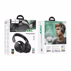 HOCO juhtmevaba kõrvaklapid bluetooth ANC W53 Plus must