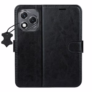 Smart Luxe leather case for Honor 400 Lite black