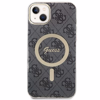 Set Guess GUBPP14SH4EACSK Ümbris+ Charger iPhone 14 6.1" must/must hard ümbris 4G Print MagSafe