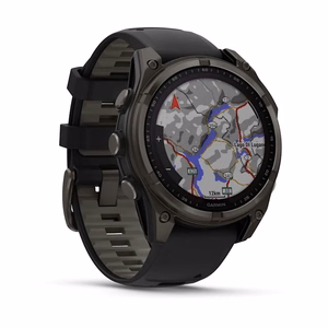 Nutikell Garmin Fenix 8 Sapphire Solar must/hall
