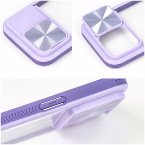 SLIDER Ümbris jaoks IPHONE 15 Pro purple