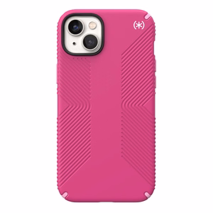 Speck Presidio2 Grip MagSafe ümbris seadmele iPhone 14 Plus, libisemiskindla haardega, Digital Pink / Blossom Pink / White värvikombinatsioon