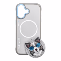 Nimmy Glasses Cool nag MagSafe case jaoks iPhone 17 - hall