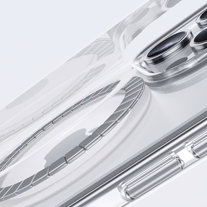 Benks Magnetic Lucent Pro Ümbris jaoks Iphone 16 Pro läbipaistev