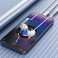 Acefast L3 Wired USB-C Headphones with Microphone - valge