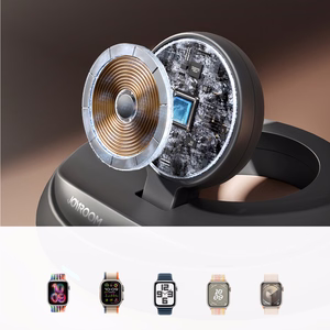 Joyroom JR-W12 foldable inductive charger for Apple Watch - black
