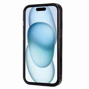 Audi IML Sport MagSafe Ümbris iPhone 15 / 14 Plus Plus 6.7" must/must hardcase AU-IMLMIP15M-RSQ/D2-BK