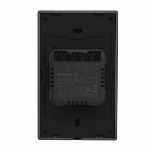 Умная WiFi панель управления SONOFF NSPanel (чёрный, 120mm)
