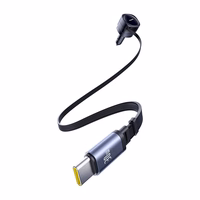 Baseus Enjoyment Max car laadija with USB-C+USB-C kaabels 60W must