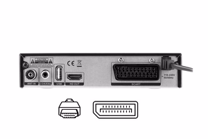 Cabletech URZ0336C – DVB-T2 H.265/HEVC digitaalse maapealse televisiooni vastuvõtja