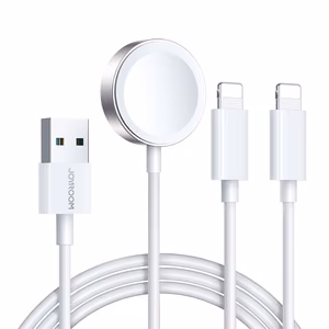 Joyroom S-IW007 3-in-1 kaabel USB-A magnetic Laadija - Lightning 1.2m - valge