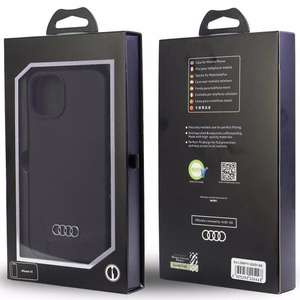 Audi Silicone Ümbris iPhone 11 / Xr 6.1" must/must hardcase AU-LSRIP11-Q3/D1-BK