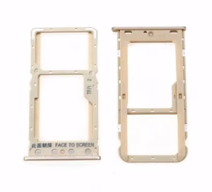 SIM card holder Xiaomi Redmi 6/6A (2pcs ) Kuldne ORG