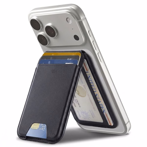 ESR Classic RFID-kaitsega MagSafe magnetiline telefoni kaarditasku koos toega – must