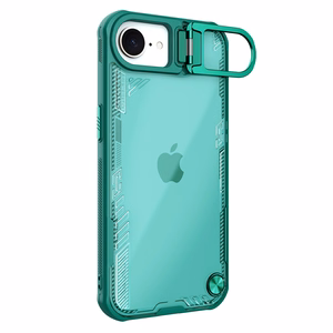 Nillkin Iceblade Prop Ümbris with Stand jaoks iPhone 16e - Roheline