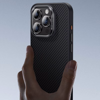 Benks Magnetic Armor Pro Kevlar Ümbris Metal Frame 600D jaoks Iphone 16 Plus must