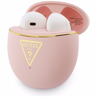 Guess Gold Line Triangle TWS kõrvaklapid roosa