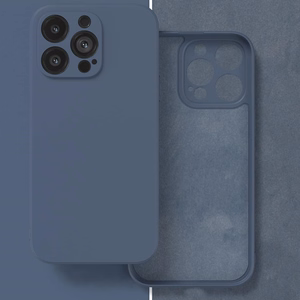 Чехол жидкий силикон 1,5мм Xiaomi Redmi Note 14 Pro 5G Poco X7 тёмно-синий