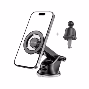 Tech-Protect N51 MagSafe Car Phone Hoidja jaoks Cockpit/Air Vent - must