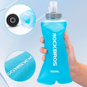 Rockbros 35210027001 pehme jooksupudel, 500 ml – helesinine