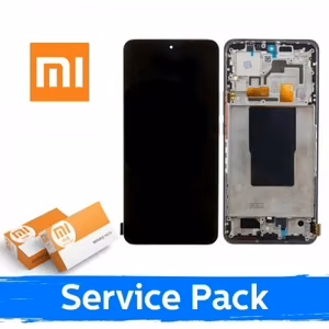 LCD ekraan ühilduv Xiaomi 13 Lite raamiga / Lite Pink / (Service Pack)