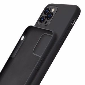 3mk Silicone Ümbris jaoks iPhone 11 Pro Max - must