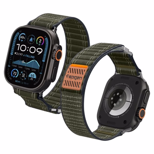 SPIGEN WBF0 rihm APPLE WATCH 8 / 9 / 10 / 11 / SE / ULTRA (44 / 45 / 46 / 49 MM) roheline