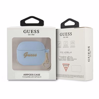 Guess GUA3LSCHSB AirPods 3 kate sinine/sinine Silikoonist Charm Heart Collection