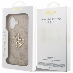 Guess 4G Big Logo Ümbris jaoks iPhone 17 - Roosa