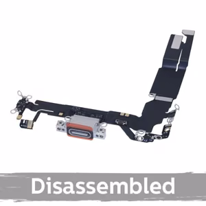 Charging Port Compatible With iPhone 16 / White / (100% original / disassembled)