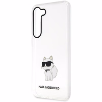 Karl Lagerfeld KLHCS23SHNCHTCT S23 S911 läbipaistev hardcase Ikonik Choupette