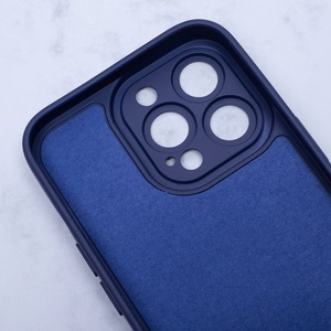 Silicon Mag ümbris jaoks iPhone 15 Plus 6,7" dark sinine