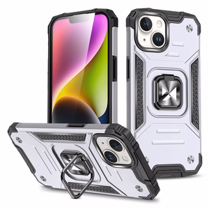 Wozinsky Ring Armor iPhone 15 Plus iPhone 15 Plus Ring Armor Ümbris - hõbedane