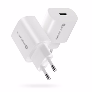 laadija 1x USB Quick Charge 3.0 18W valge