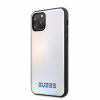 Guess GUHCN58BLD iPhone 11 Pro hõbedane/hõbedane kõva ümbris Iridescent