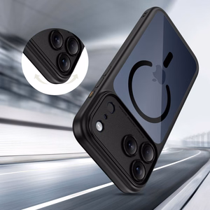 Tech-Protect Magpeak Magsafe CC Ümbris jaoks iPhone 17 Pro - Clear must