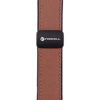 Strap to Apple Watch Forcell F-Design FA21 magnetic eco-friendly leather 38 / 40 / 41 mm brown