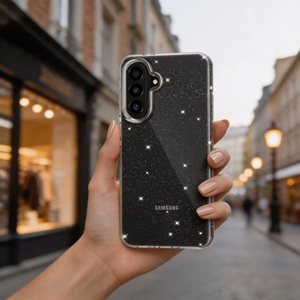 Tech-Protect FlexAir ümbris Samsung Galaxy A27 5G jaoks, läbipaistev sädelusega