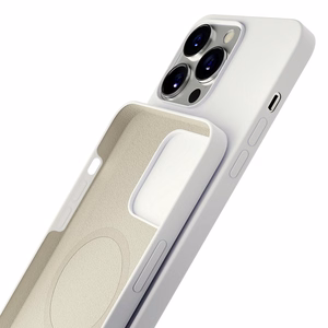 3mk Hardy Silicone MagCase для iPhone 14 Pro Max - белый