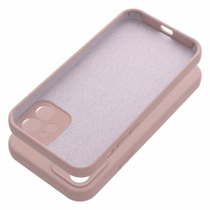 Ümbris Silikoon 2mm jaoks IPHONE 12 sand roosa