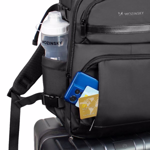 Wozinsky WPW-20L reisikott sülearvuti tasku 40x20x25 cm pagasiruumi - must