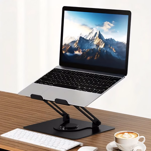 Reguleeritav, pööratav, ergonoomiline sülearvuti alus 10–17″ LAPTOP STAND ROTO MT2662
