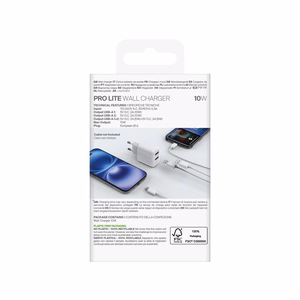 Puro PROLITE 10W 2x USB-A Wall Laadija - valge