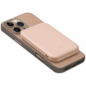Uniq Lyden Lexa Magnetic 5000mAh PD USB-C MagSafe Akupank - roosa